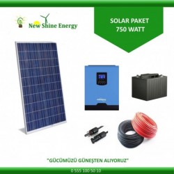 SOLAR PAKET 750 WATT