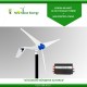 400 WATT RÜZGAR TÜRBİNİ LEXRON + ŞARJ KONTROL CİHAZI