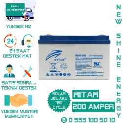 Ritar 200 Amper Jel Akü
