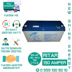 Ritar 150 Amper Jel Akü