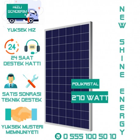 LEXRON 270 WATT POLİKRİSTAL SOLAR PANEL