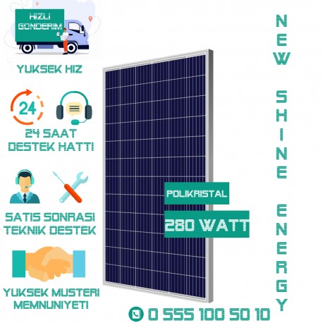 LEXRON 280 WATT POLİKRİSTAL SOLAR PANEL