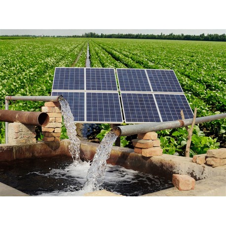 Güneş Paneli ile Sulama Sistemi 1 Beygir (1 Hp 0.75 kW)