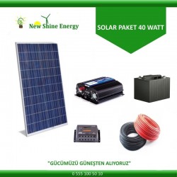 SOLAR PAKET 40 WATT